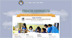 Desktop Screenshot of koinomadelfia.com