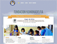 Tablet Screenshot of koinomadelfia.com